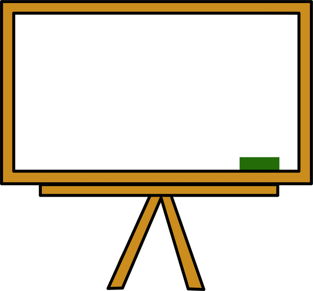 Whiteboard Line Filled Icon